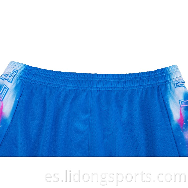 Pantalones cortos entrenando hombres baloncesto uniforme reversible baloncesto uniforme conjunto de baloncesto Jersey conjuntos